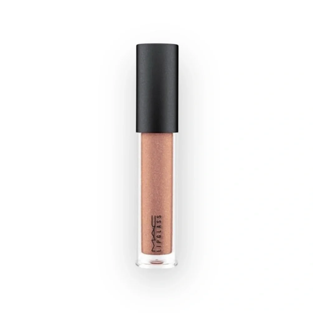 Best Seller: new Mac Cosmetics ★ Lipglass Lip Gloss ★ Oh Baby ★ Sparkling Bronze - Picture 4 of 16
